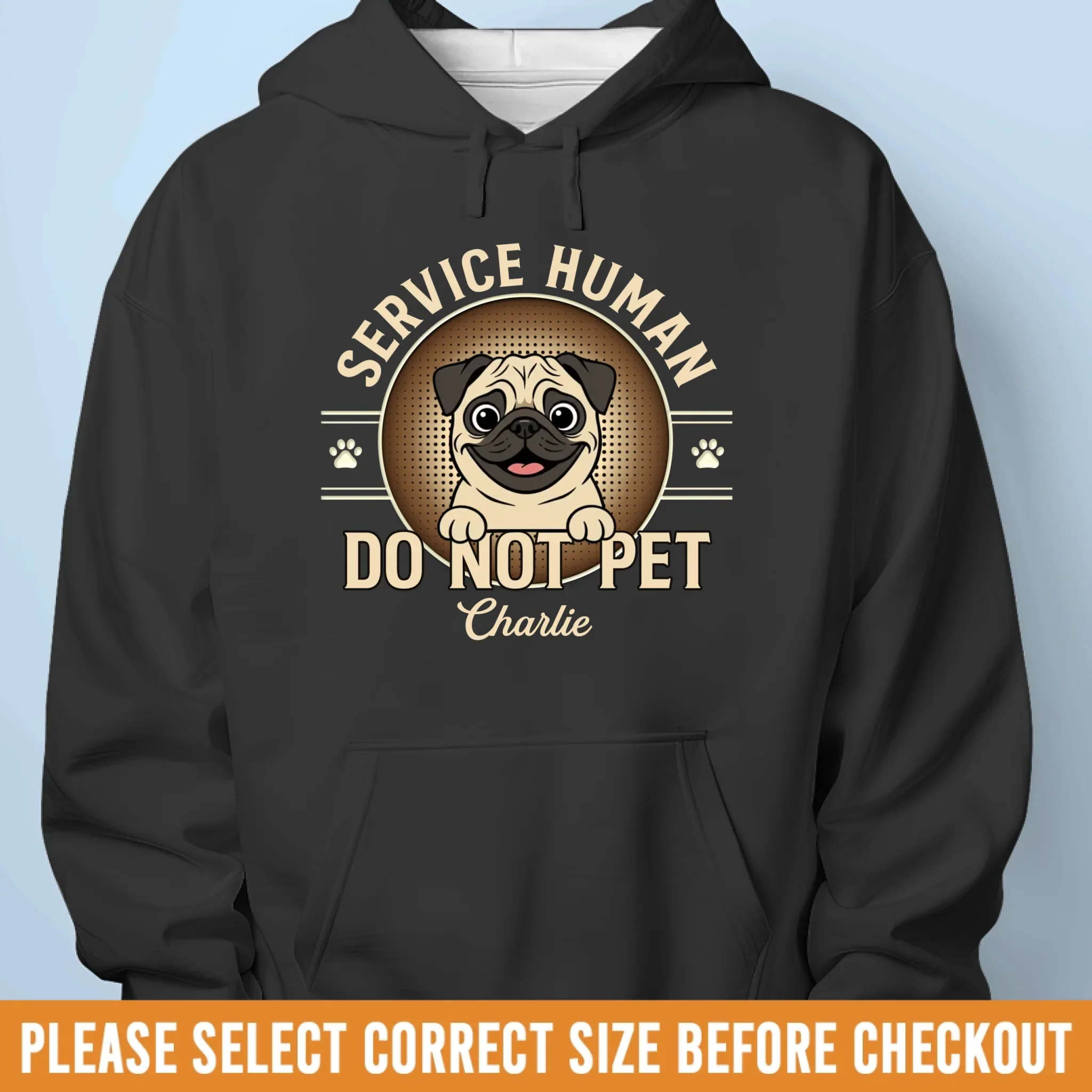 Custom Unisex T-shirt, Premium T-shirt, Hoodie - Personalized Birthday Gifts For Dog Lovers, Dog Dad And Mom - My Best Friend Has Paws - Image 9