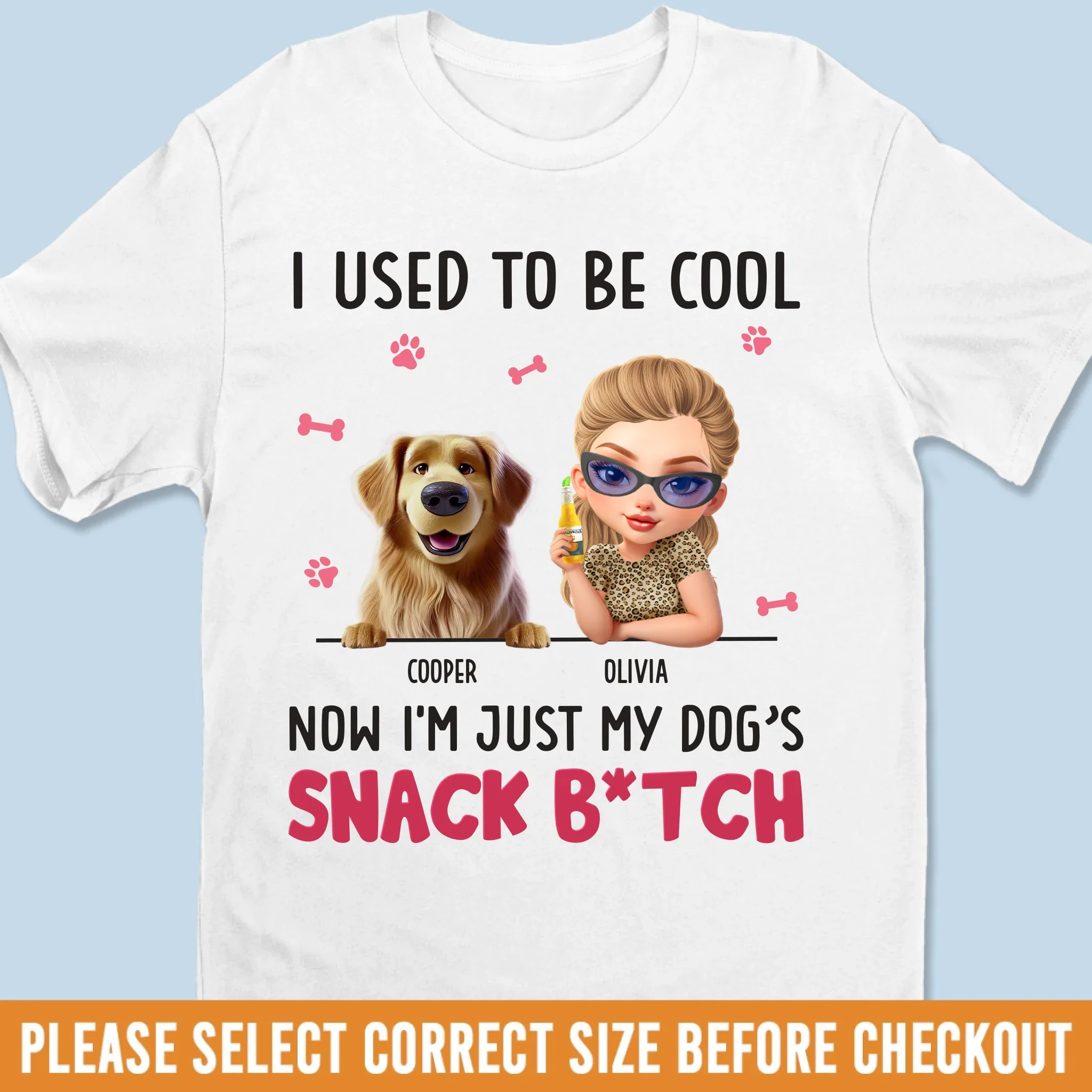 Custom Unisex T-shirt, Premium T-shirt, Hoodie - Personalized Birthday Gifts For Dog Lovers, Dog Dad And Mom - Official Treat Machine - Image 2