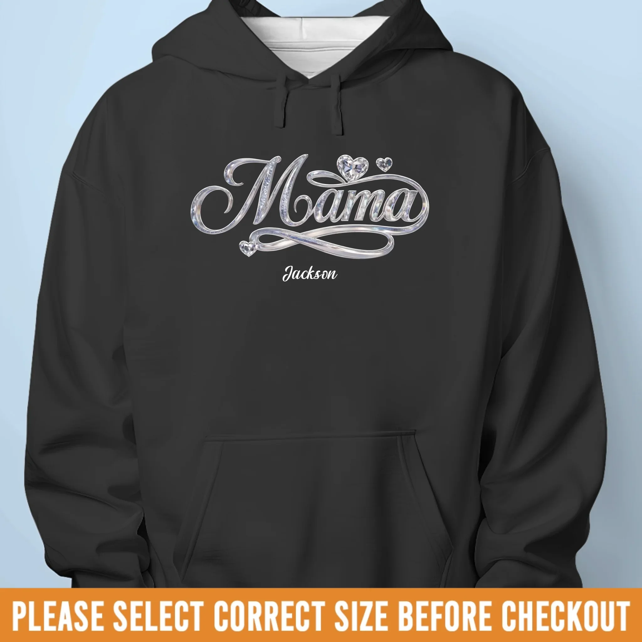 Custom Unisex T-shirt, Premium T-shirt, Hoodie - Personalized Birthday Gifts For Mom, Grandma - Forever My Safe Place - Image 9