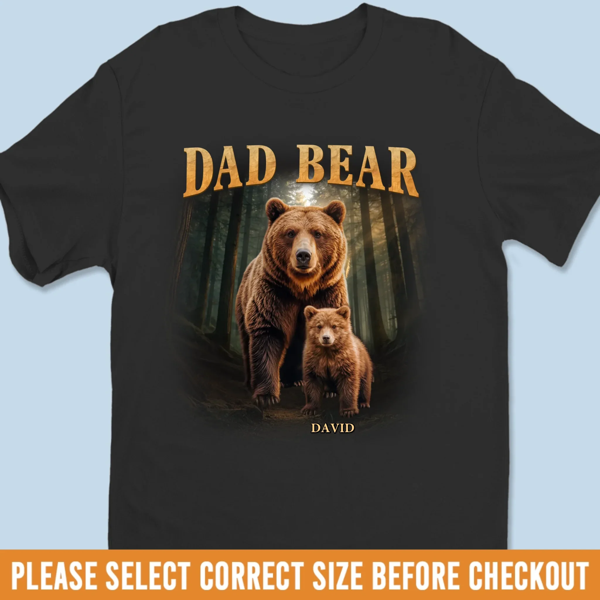 Custom Unisex T-shirt, Premium T-shirt, Hoodie - Personalized Father's Day Birthday Gifts For Dad, Grandpa - Built By Dad - Image 2