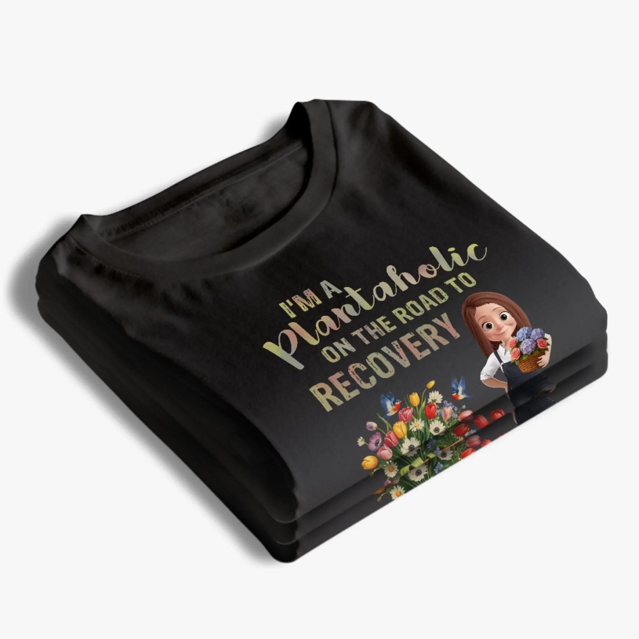 Custom Unisex T-shirt, Premium T-shirt, Hoodie - Personalized Garden Gifts For Gardeners - Plants Are My Love Language - Image 4