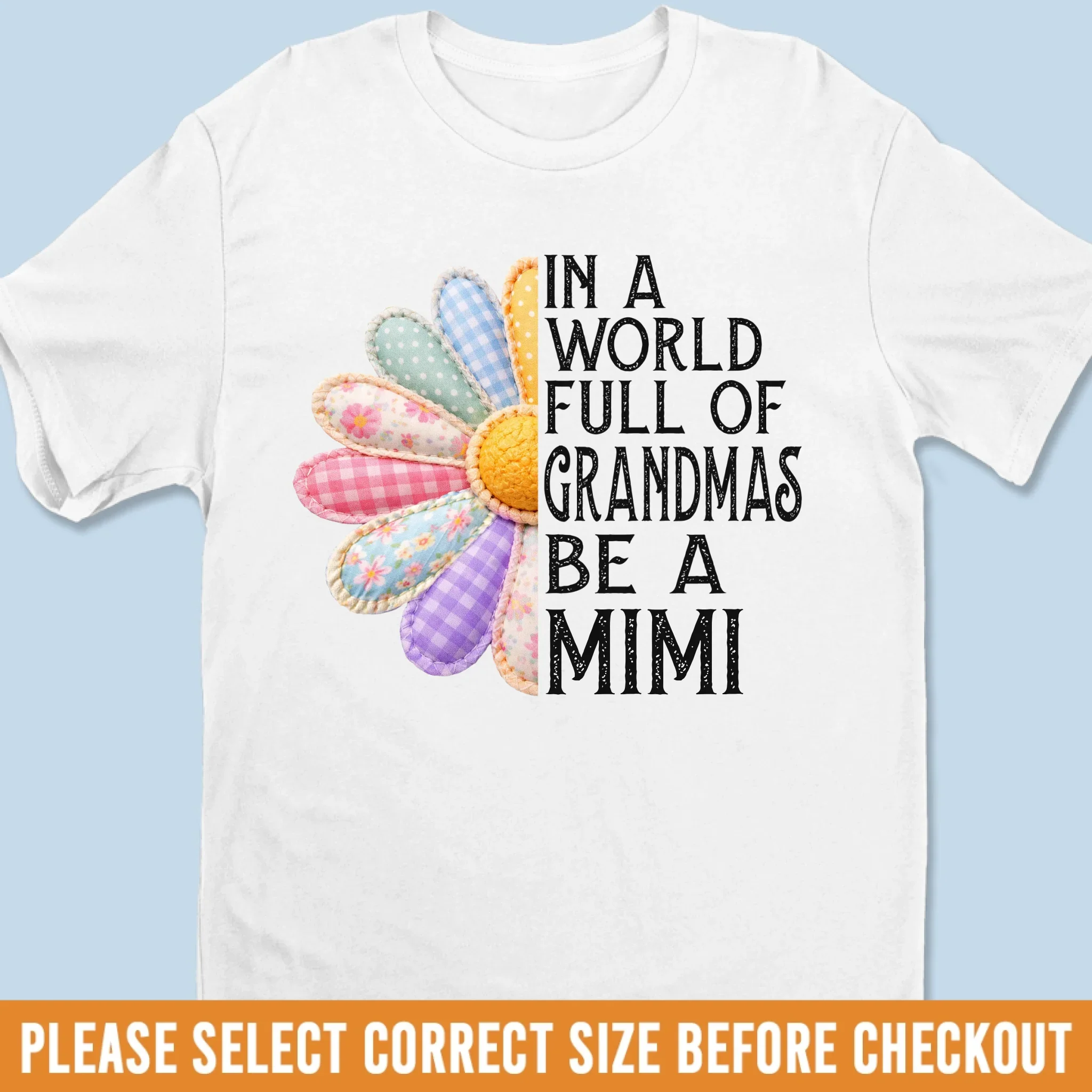 Custom Unisex T-shirt, Premium T-shirt, Hoodie - Personalized Mother's Day Birthday Gifts For Mom, Grandma - Grandma Love Feels Like Home - Image 2