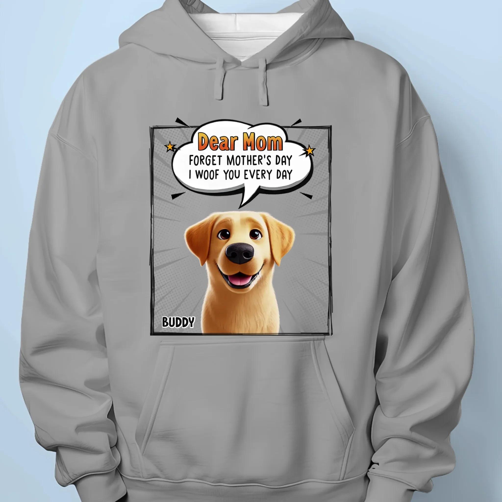 Dear Mom, You’re Pawsome Every Day - Dog Personalized Custom Unisex T-shirt, Premium T-shirt, Hoodie - Gift For Pet Owners, Pet Lovers - Image 7