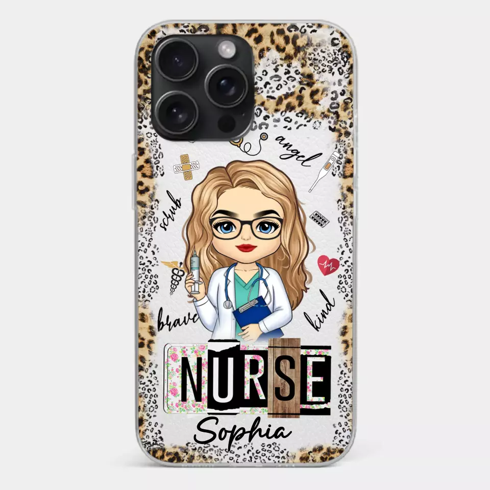 Dedicated Hands, Healing Hearts - Nurse Personalized Custom Clear Phone Case - Appreciation, Thank You Gift, Nurse Life, Doctor Life - Image 23