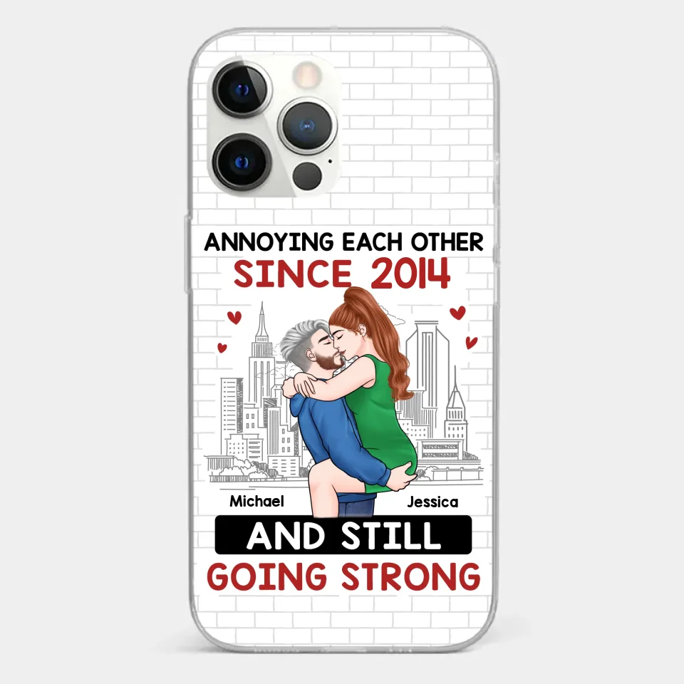 Destiny Made Us A Couple But Love Made Us Forever Together - Couple Personalized Custom Clear Phone Case - Gift For Husband Wife, Anniversary - Image 15