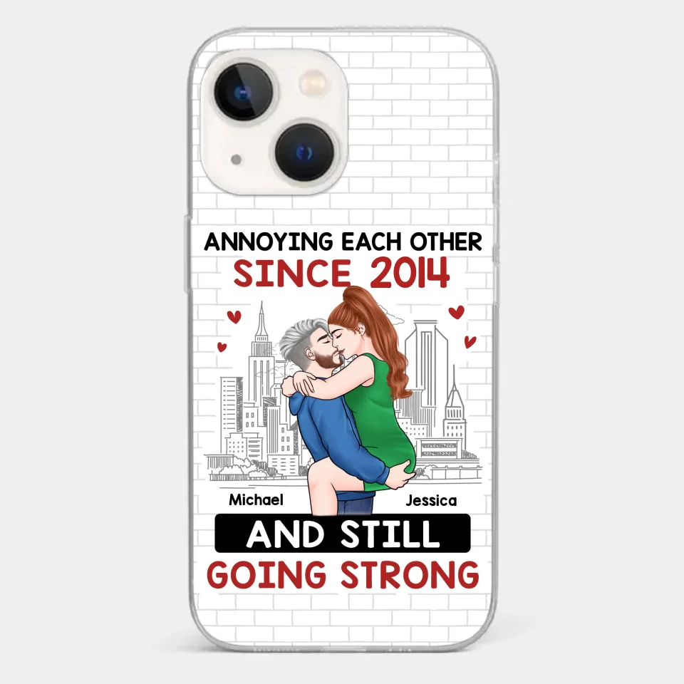 Destiny Made Us A Couple But Love Made Us Forever Together - Couple Personalized Custom Clear Phone Case - Gift For Husband Wife, Anniversary - Image 18