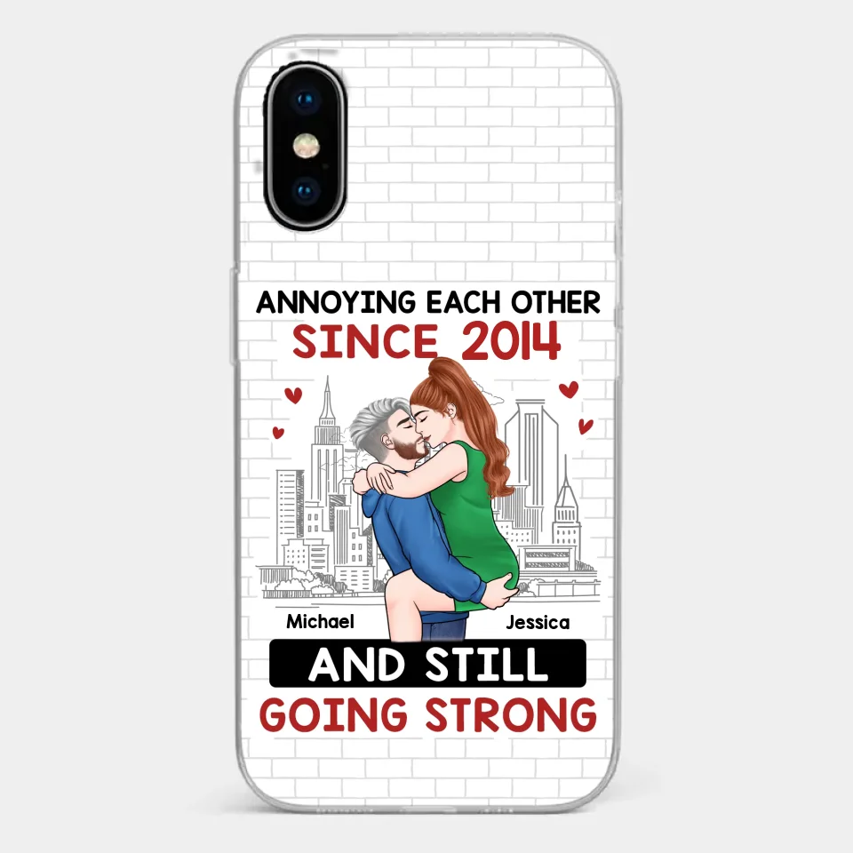 Destiny Made Us A Couple But Love Made Us Forever Together - Couple Personalized Custom Clear Phone Case - Gift For Husband Wife, Anniversary - Image 26