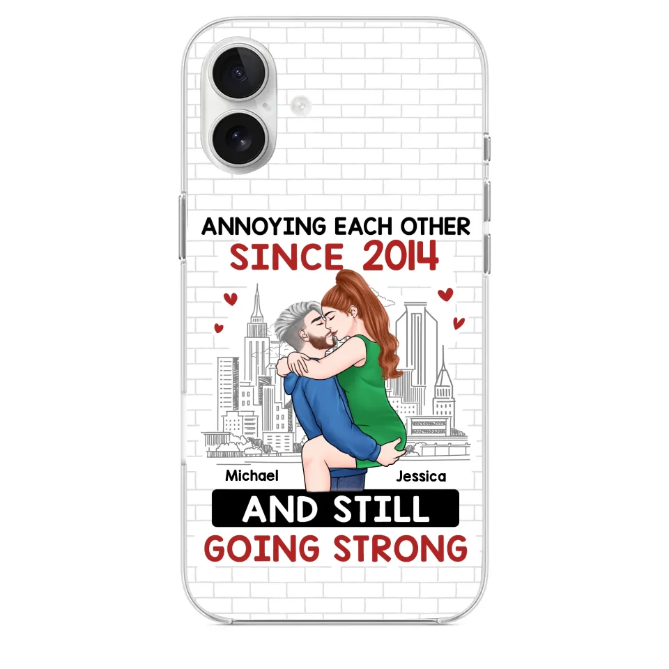 Destiny Made Us A Couple But Love Made Us Forever Together - Couple Personalized Custom Clear Phone Case - Gift For Husband Wife, Anniversary - Image 29