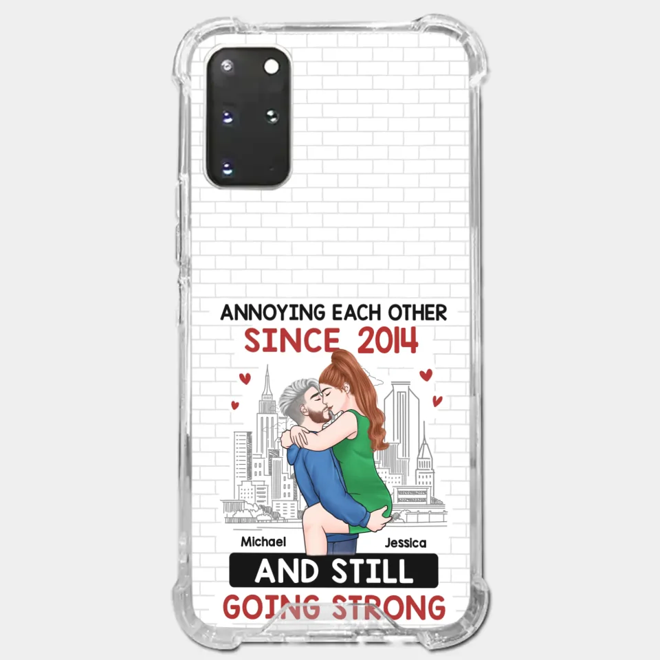 Destiny Made Us A Couple But Love Made Us Forever Together - Couple Personalized Custom Clear Phone Case - Gift For Husband Wife, Anniversary - Image 39