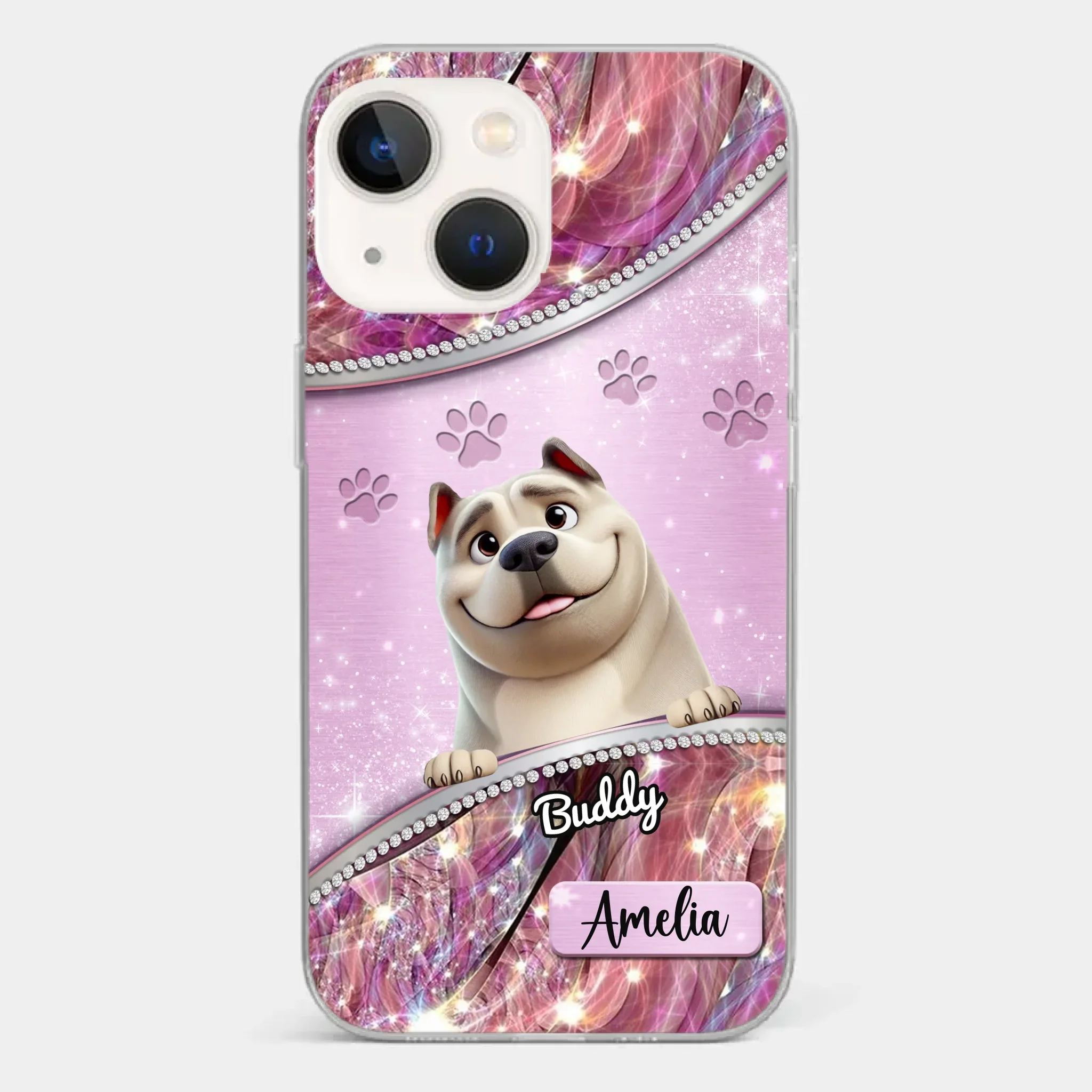 Dog Mom’s Favorite Companion - Dog Personalized Custom Clear Phone Case - Gift For Pet Owners, Pet Lovers - Image 13