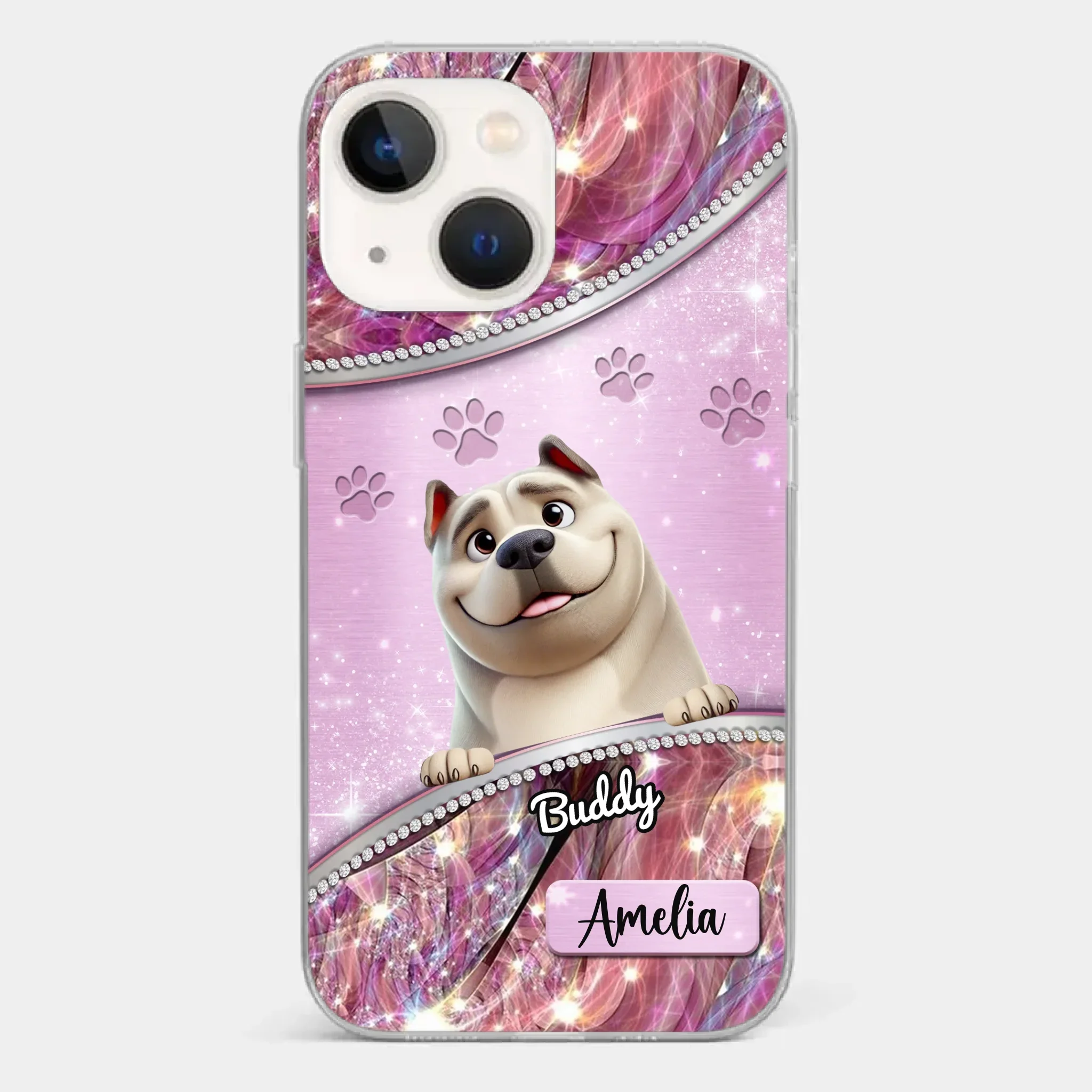Dog Mom’s Favorite Companion - Dog Personalized Custom Clear Phone Case - Gift For Pet Owners, Pet Lovers - Image 18