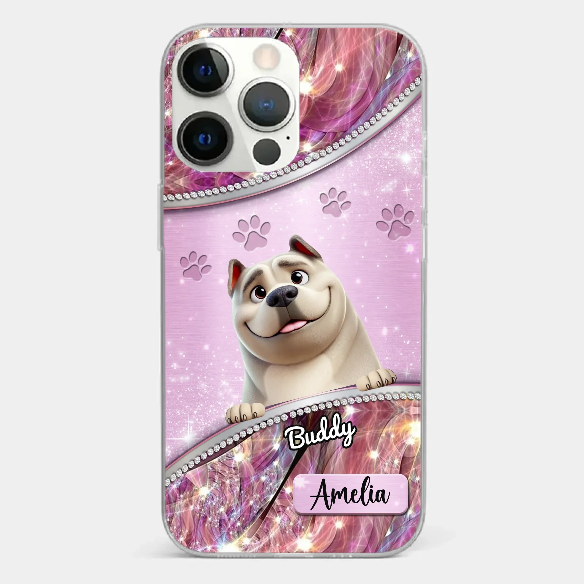 Dog Mom’s Favorite Companion - Dog Personalized Custom Clear Phone Case - Gift For Pet Owners, Pet Lovers - Image 19