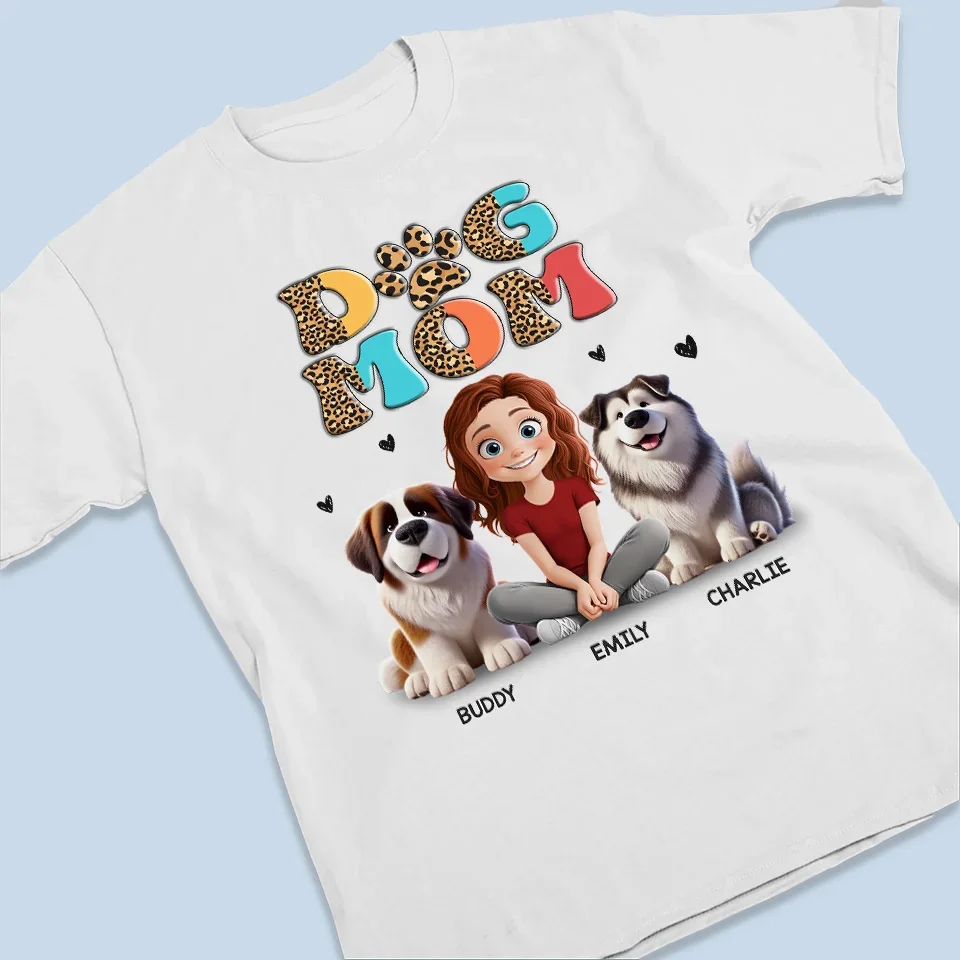 Dogs Make Lives Whole - Dog Personalized Custom Unisex T-shirt, Premium T-shirt, Hoodie - Gift For Pet Owners, Pet Lovers - Image 3