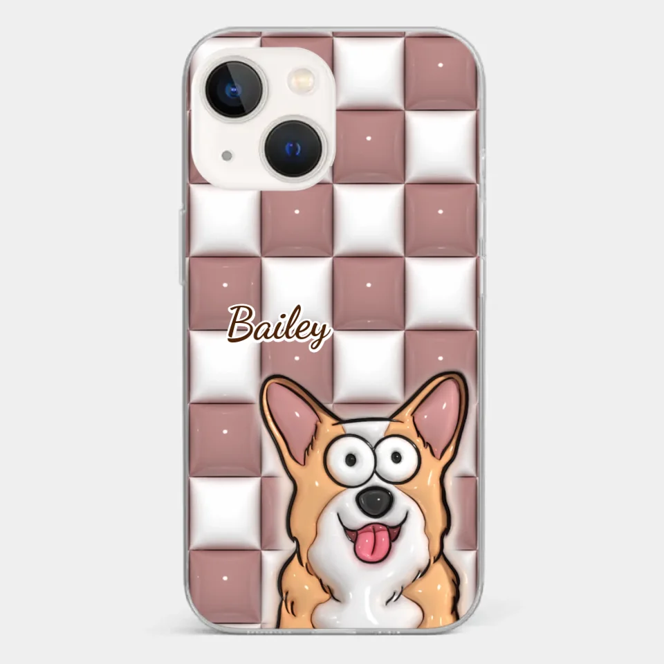 Embracing The Purrfection Of Life - Dog & Cat Personalized Custom 3D Inflated Effect Printed Clear Phone Case - Gift For Pet Owners, Pet Lovers - Image 14