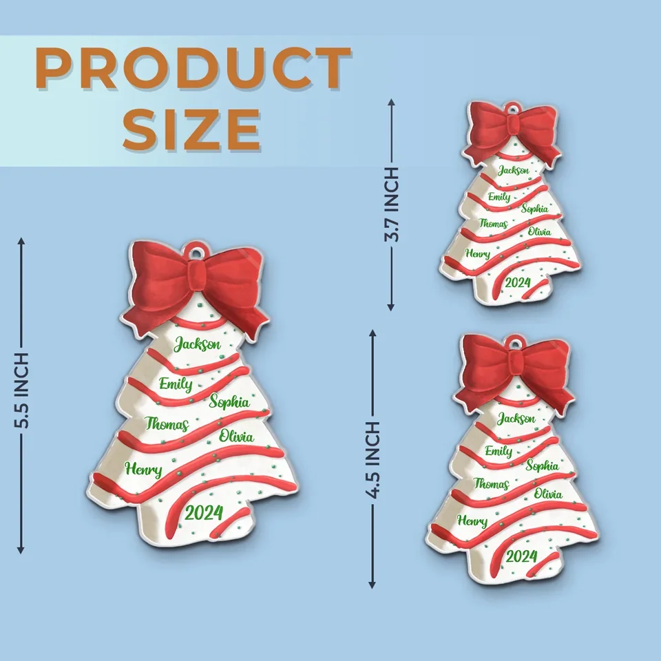 Every Family Has A Story And We Are Writing Ours - Family Personalized Custom Ornament - Acrylic Custom Shaped - New Arrival, Christmas Gift For Family Members AMZ - Image 6