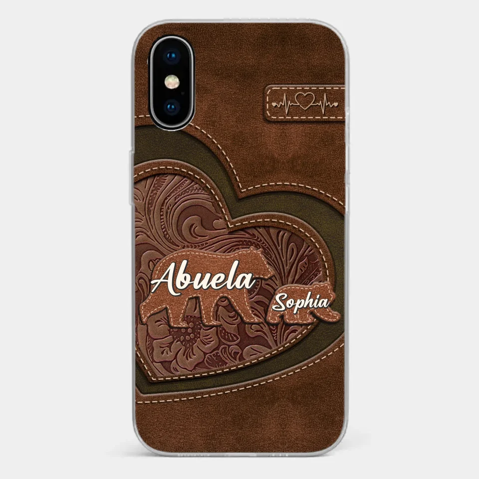 Every Hug From Grandma Felt Like Coming Home - Family Personalized Custom Clear Phone Case - Gift For Mom, Grandma - Image 26