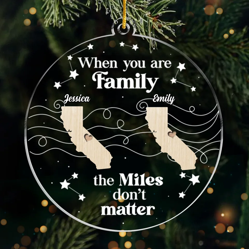 Every Ornament Tells A Story Of Our Togetherness - Family Personalized Custom Ornament - Acrylic Custom Shaped - Christmas Gift For Family Members - Image 2