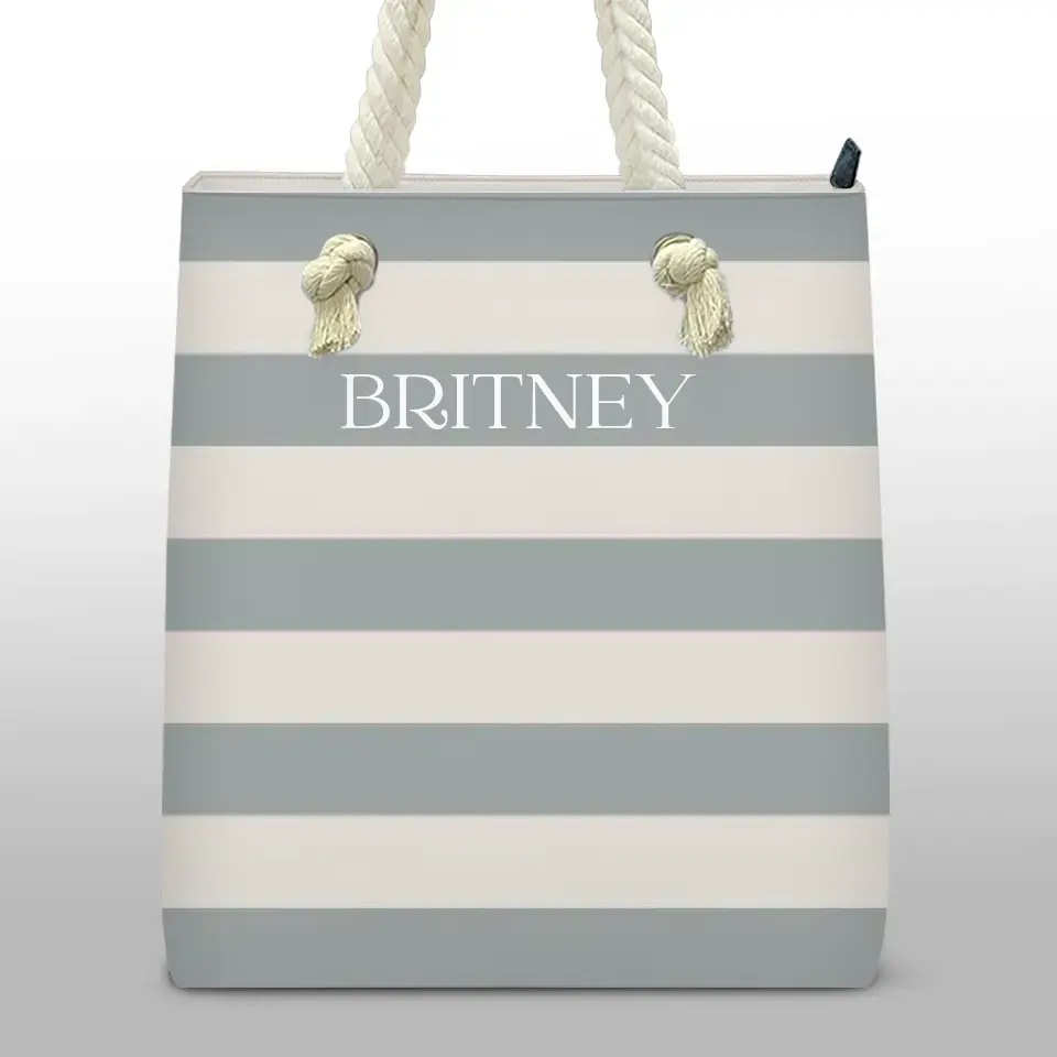 Find What Gives You Joy And Go There - Bestie Personalized Custom Beach Bag - Summer Vacation Gift For Best Friends, BFF, Sisters - Image 2