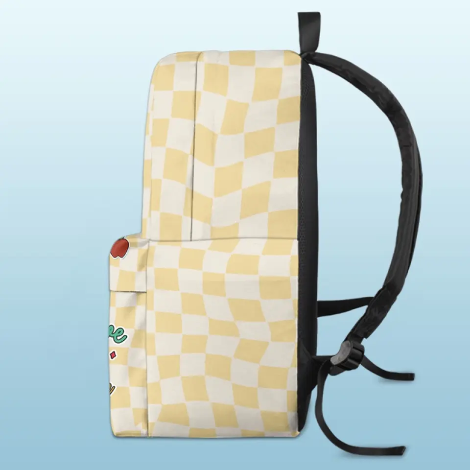 First Day Of School! Wake Up! - Personalized Custom Kid Backpack - Back To School Gift For Kid - Image 4