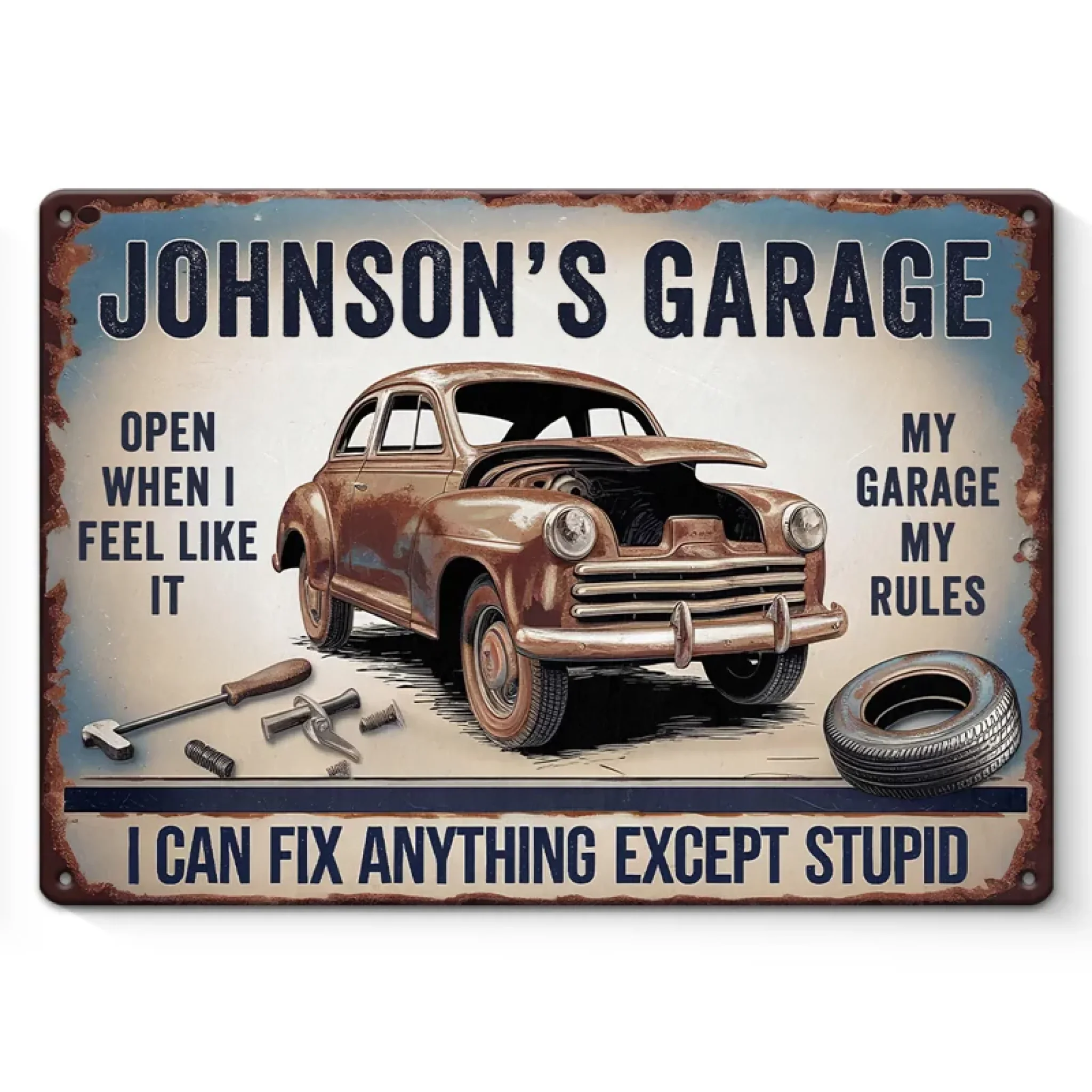 For The Moments That Make Your Family Unique - Family Personalized Custom Home Decor Metal Sign - House Warming Gift For Yourself, Husband Wife, Best Friends, Family Members