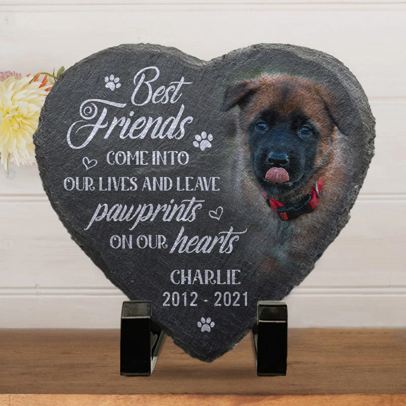 Dog Memorial Gifts for Loss of Dog, Dog Memorial Stone, Pet Memorial Gifts, Pet Loss Gifts, Pet Memorial Stones, Cemetery Decorations for Grave, Cat Memorial Gifts, Gifts for Cat Lovers - Image 2