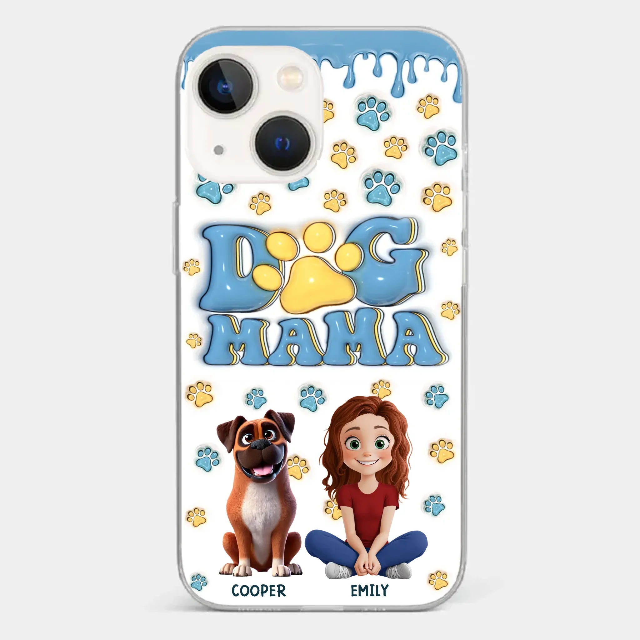 Fur Mom Vibes Only - Dog Personalized Custom Clear Phone Case - Gift For Pet Owners, Pet Lovers - Image 14