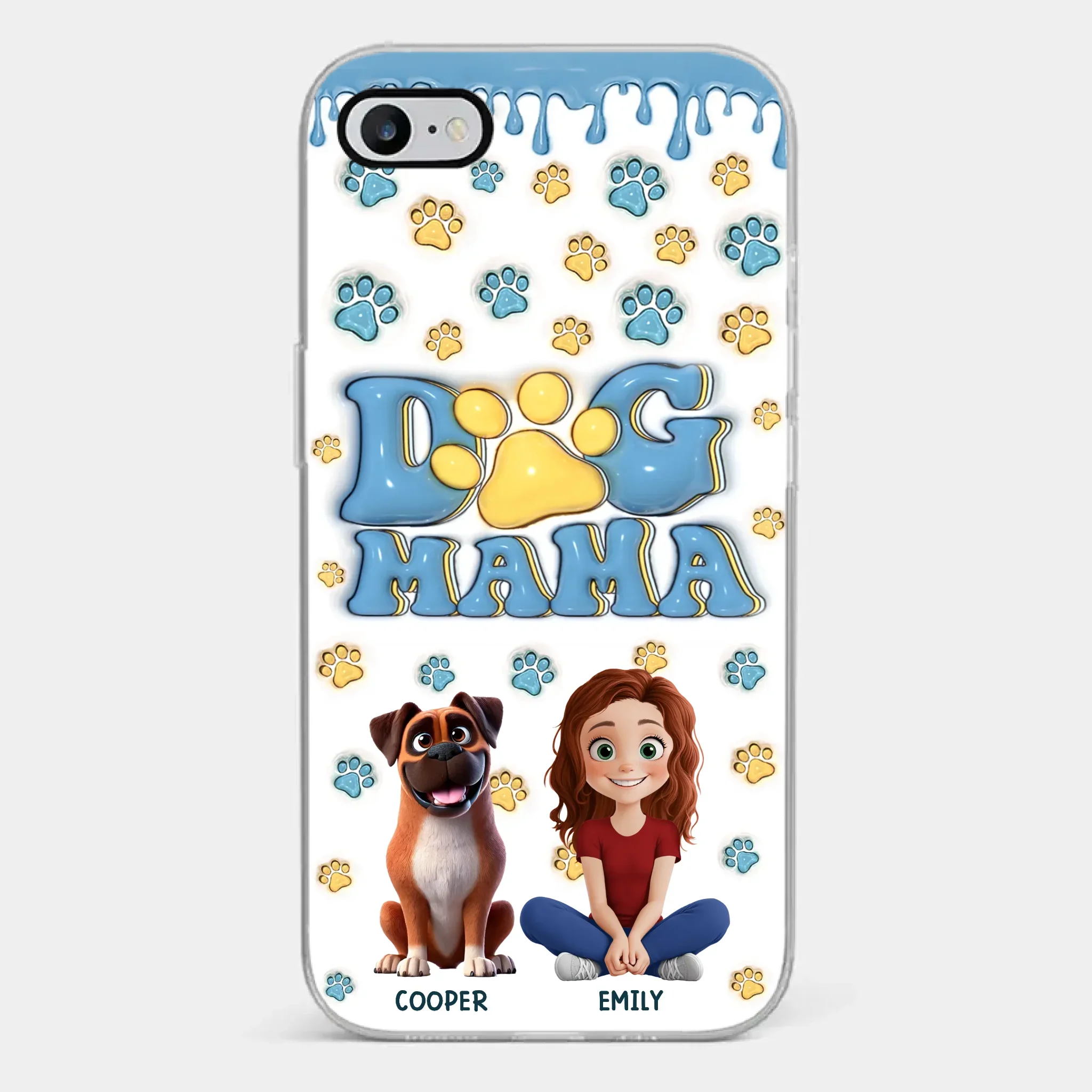 Fur Mom Vibes Only - Dog Personalized Custom Clear Phone Case - Gift For Pet Owners, Pet Lovers - Image 23