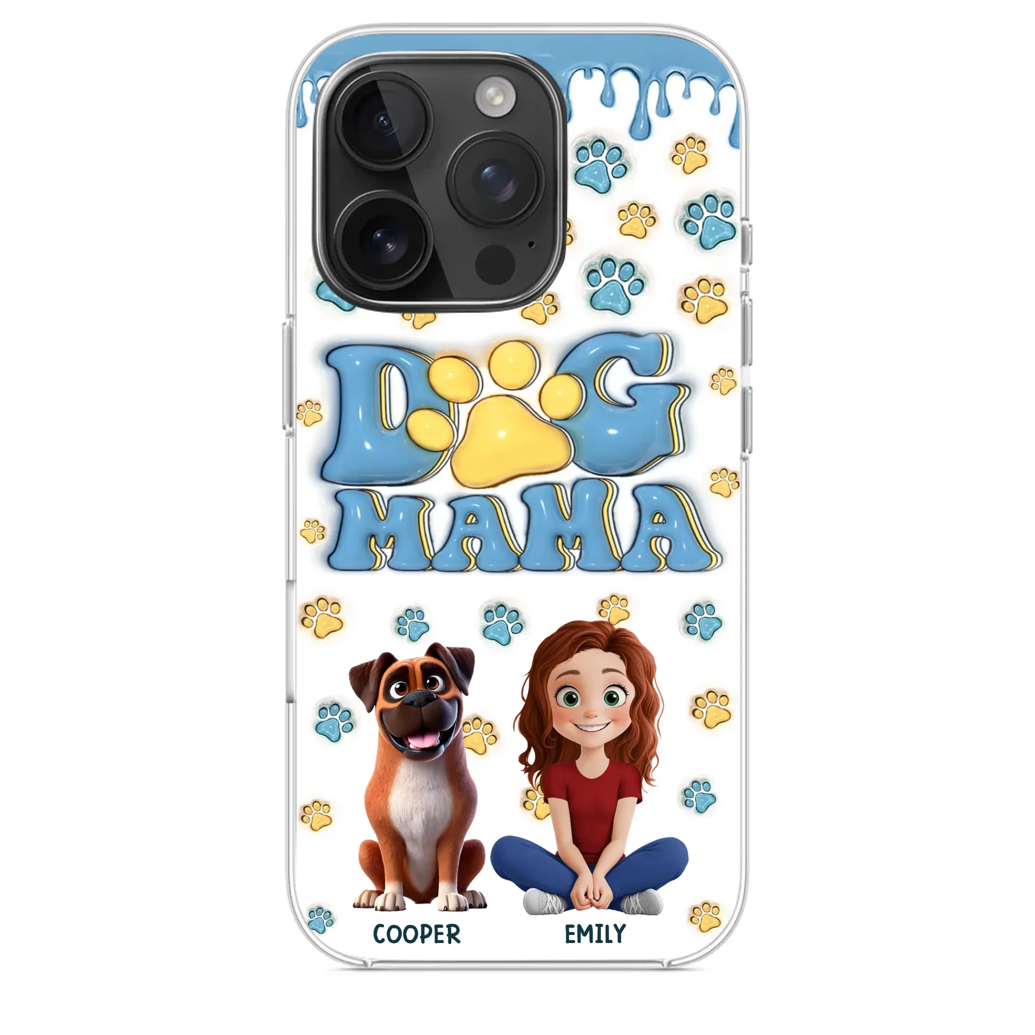 Fur Mom Vibes Only - Dog Personalized Custom Clear Phone Case - Gift For Pet Owners, Pet Lovers - Image 30