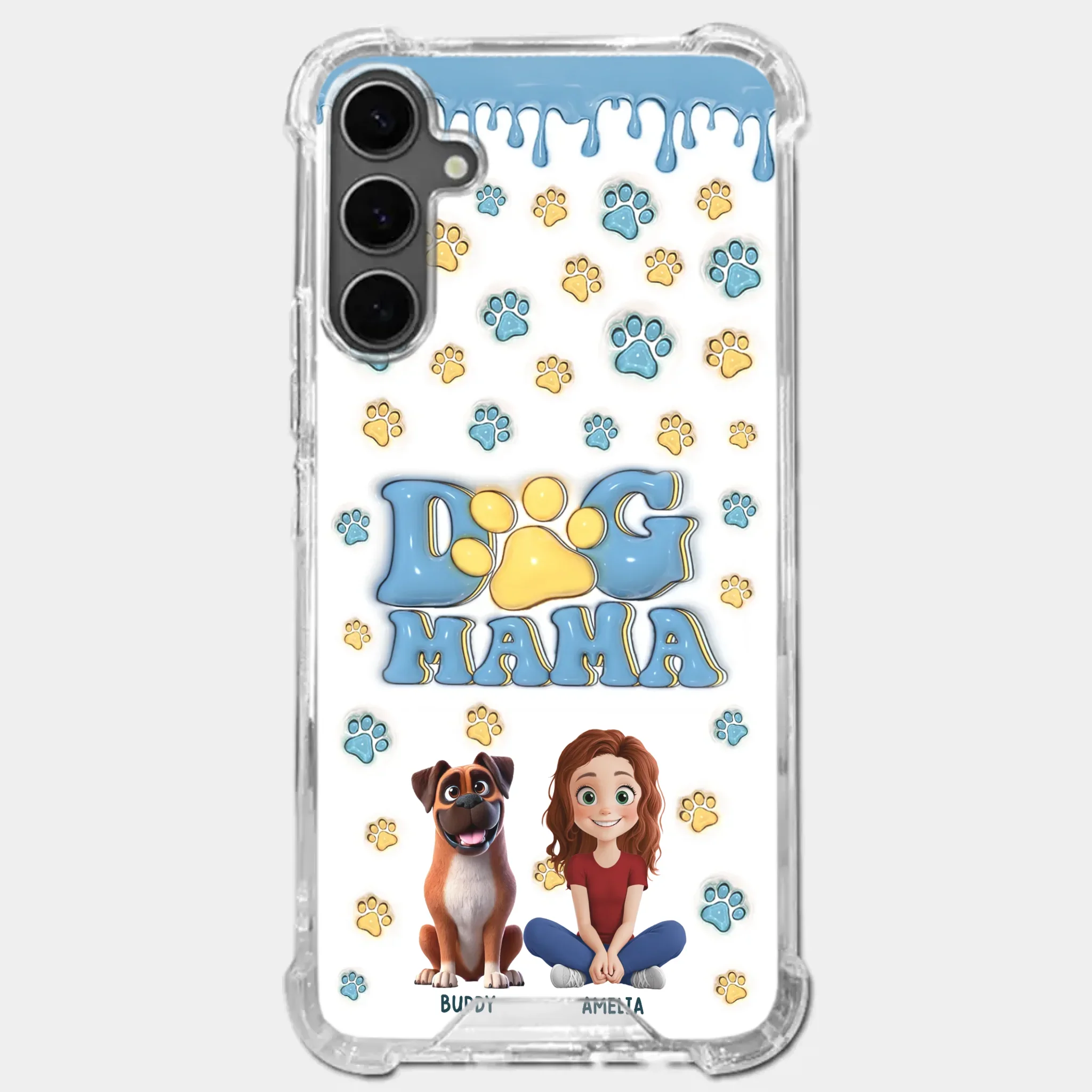 Fur Mom Vibes Only - Dog Personalized Custom Clear Phone Case - Gift For Pet Owners, Pet Lovers - Image 35