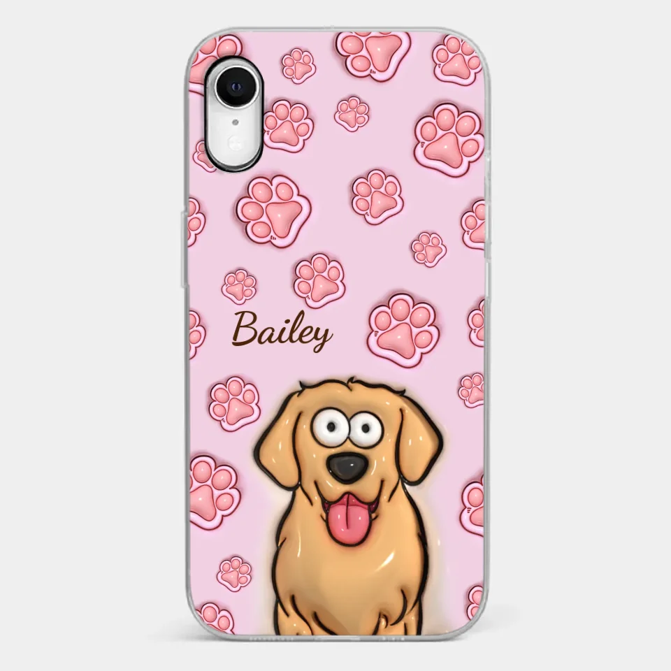 Furry Friends Are The Ultimate Healers - Dog & Cat Personalized Custom 3D Inflated Effect Printed Clear Phone Case - Gift For Pet Owners, Pet Lovers - Image 25