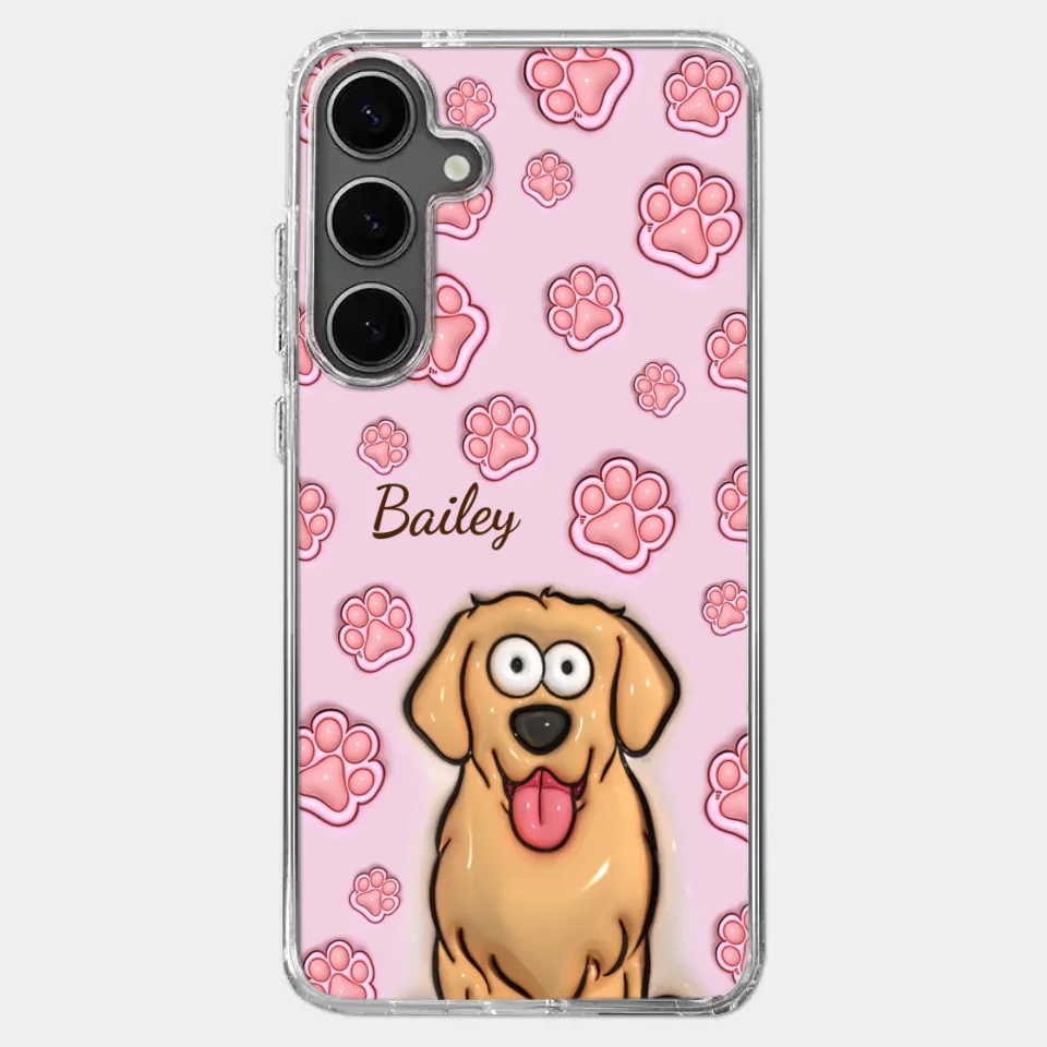 Furry Friends Are The Ultimate Healers - Dog & Cat Personalized Custom 3D Inflated Effect Printed Clear Phone Case - Gift For Pet Owners, Pet Lovers - Image 42