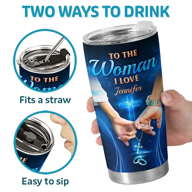 Get To The End Of Our Lives Together - Couple Personalized Custom Tumbler - Gift For Husband Wife, Anniversary - Image 3