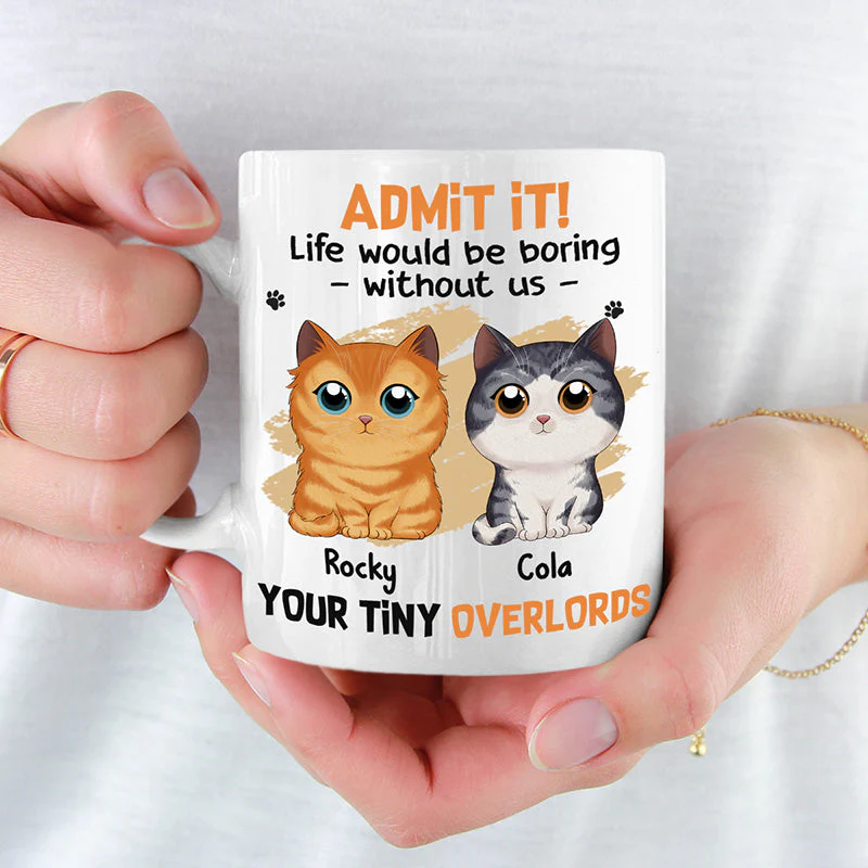 Good Morning, Our Human Servant - Cat Personalized Custom Mug - Gift For Pet Owners, Pet Lovers - Image 2