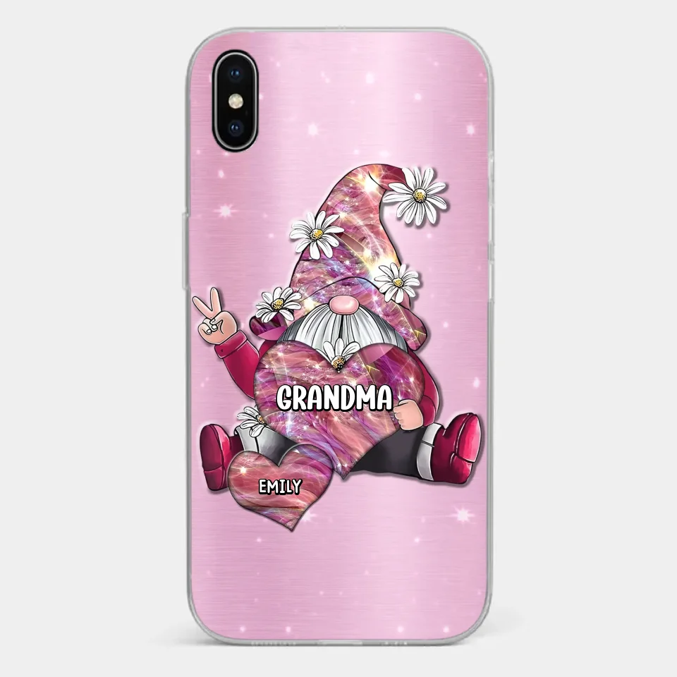Grandmas Sprinkle Love Like Fairy Dust, Making Everything Magical - Family Personalized Custom Clear Phone Case - Gift For Mom, Grandma - Image 24