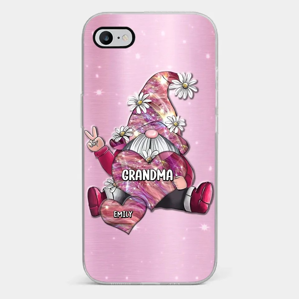 Grandmas Sprinkle Love Like Fairy Dust, Making Everything Magical - Family Personalized Custom Clear Phone Case - Gift For Mom, Grandma - Image 28