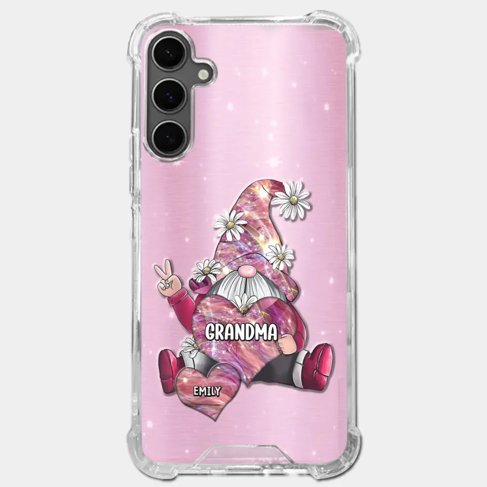 Grandmas Sprinkle Love Like Fairy Dust, Making Everything Magical - Family Personalized Custom Clear Phone Case - Gift For Mom, Grandma - Image 36