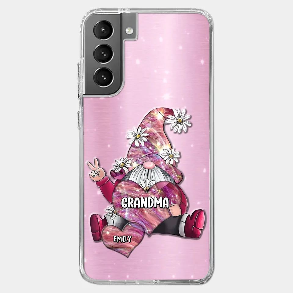 Grandmas Sprinkle Love Like Fairy Dust, Making Everything Magical - Family Personalized Custom Clear Phone Case - Gift For Mom, Grandma - Image 41