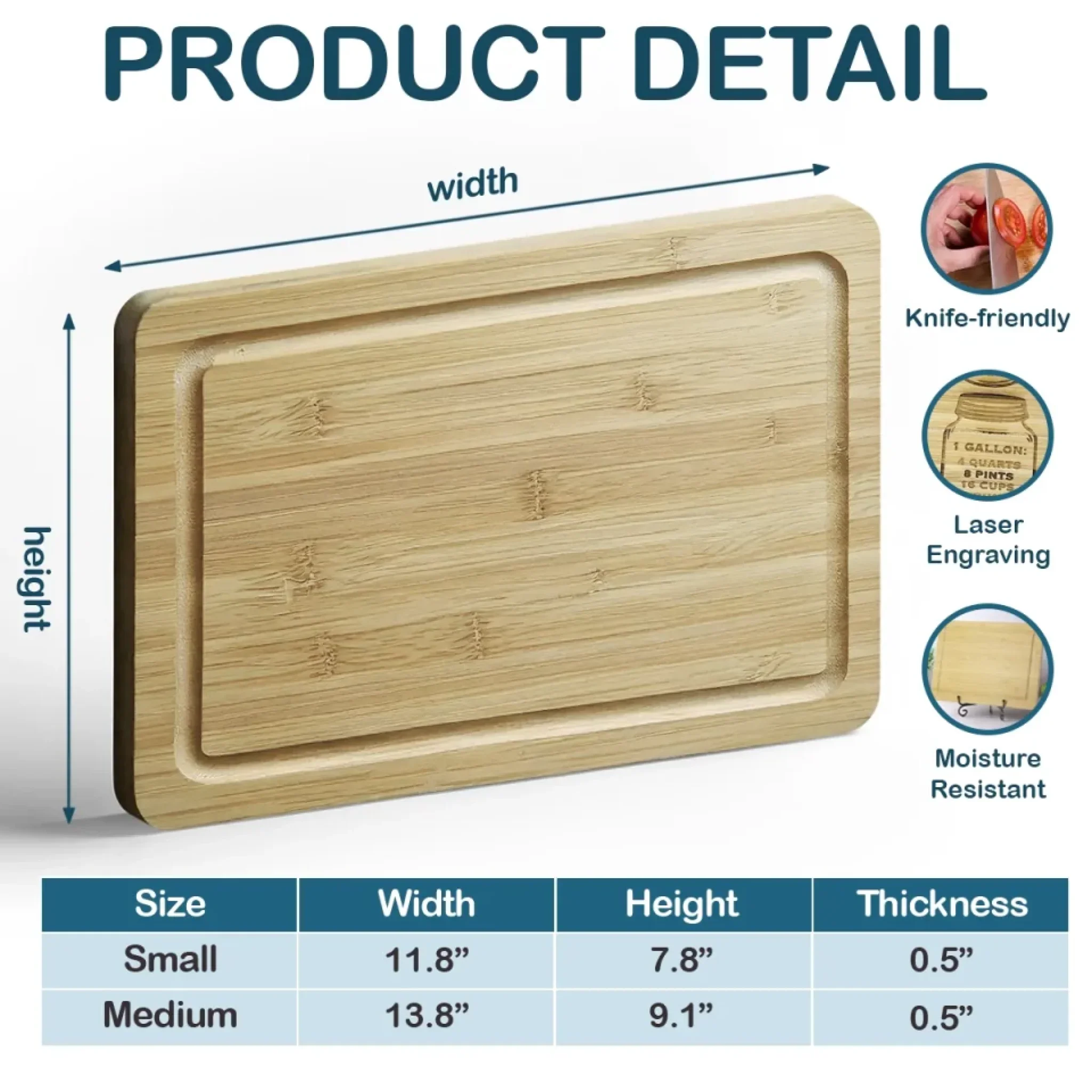 Happiness Is Homemade In Mom’s Kitchen - Family Personalized Custom Engraved Wooden Cutting Board - Mother's Day, Gift For Mom, Grandma - Image 5