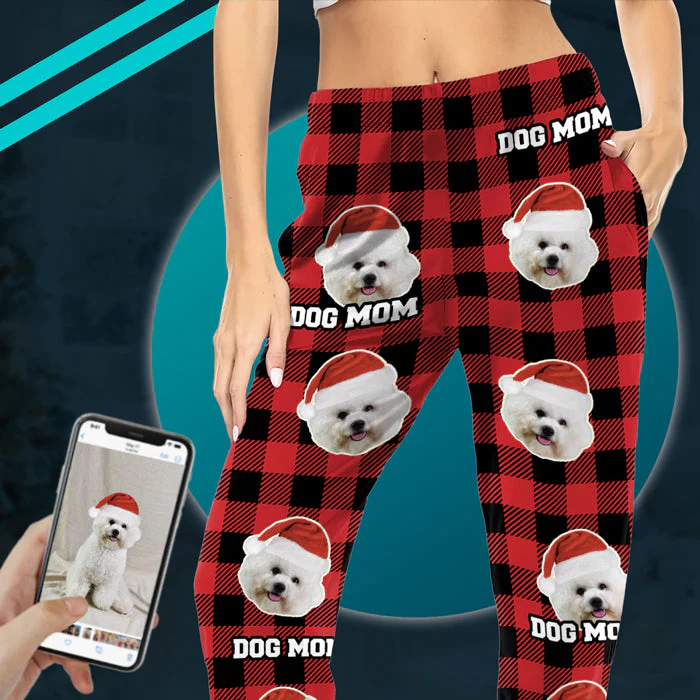 Happy Pawlidays, My Beloved Fur Baby - Dog Personalized Custom Face Photo Pajamas - Upload Image, Christmas Gift For Pet Owners, Pet Lovers - Image 4