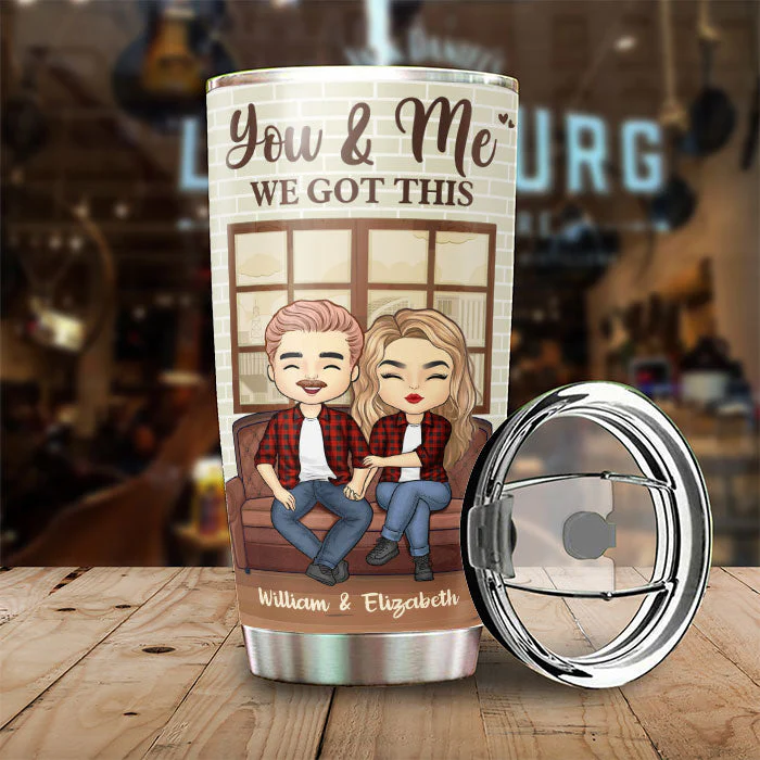 Husband To Wife - I Want All Of My Lasts To Be With You - Gift For Couples, Husband Wife, Personalized Tumbler - Image 2