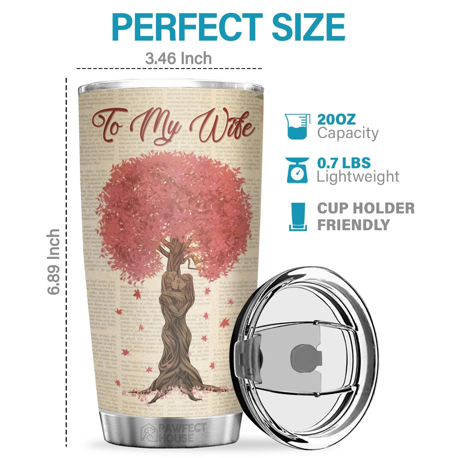 Every Love Story Is Beautiful But Ours Is My Favorite - Tumbler - Gift For Couples, Husband Wife - Image 2