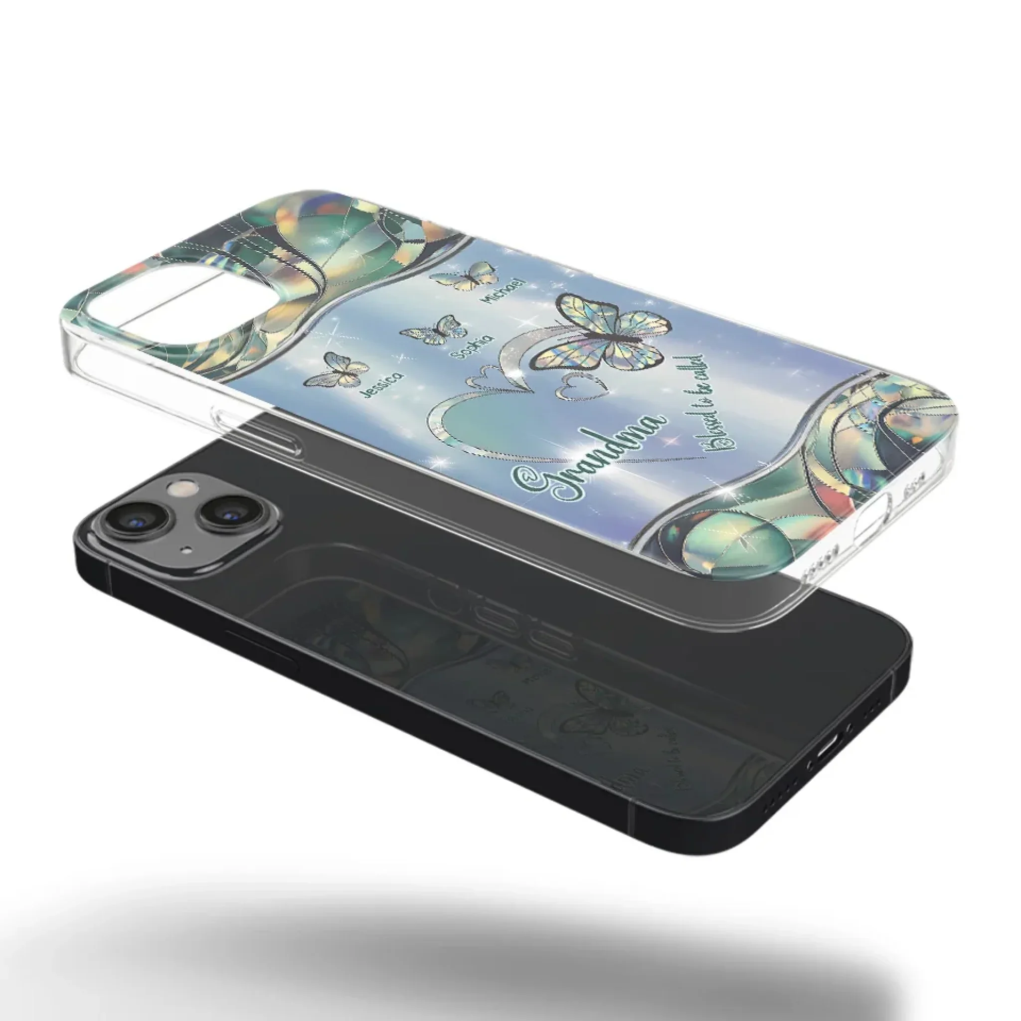 If Nothing Is Going Well, Call Your Grandma - Family Personalized Custom Clear Phone Case - Gift For Mom, Grandma - Image 33