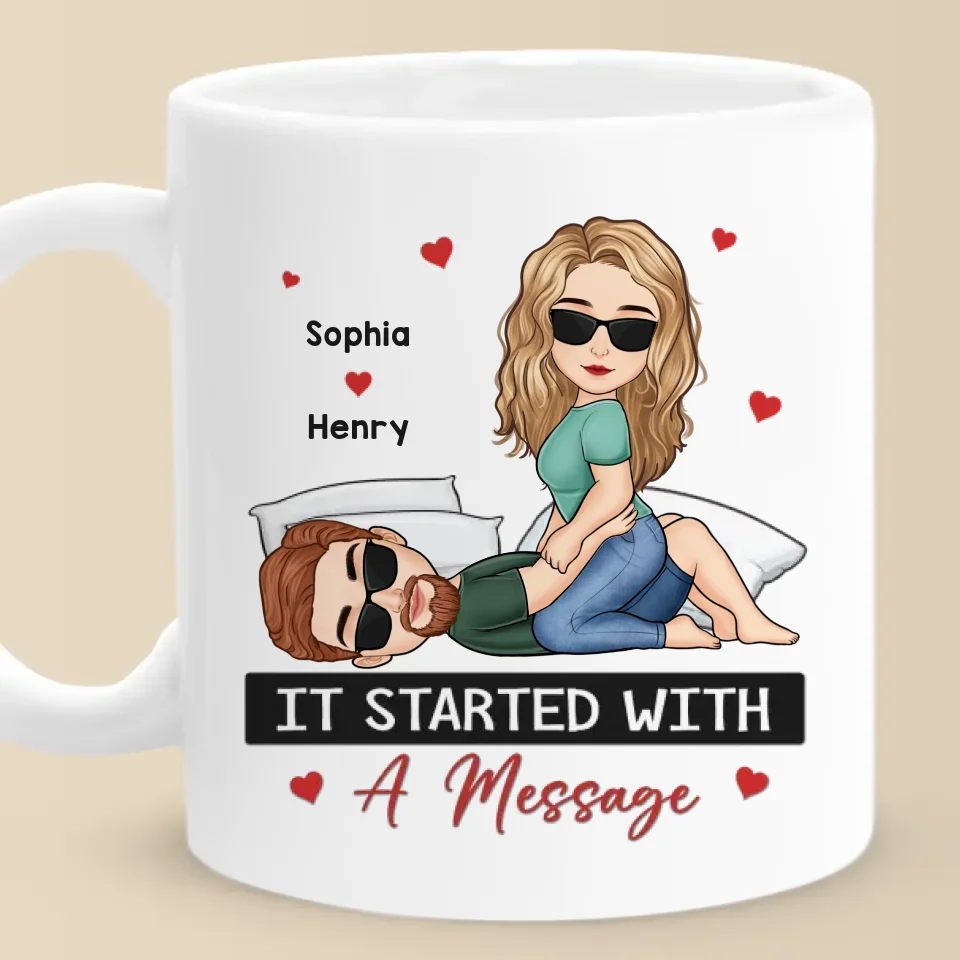 I’ll Be Your Steadfast Support - Couple Personalized Custom Mug - Gift For Husband Wife, Anniversary - Image 2