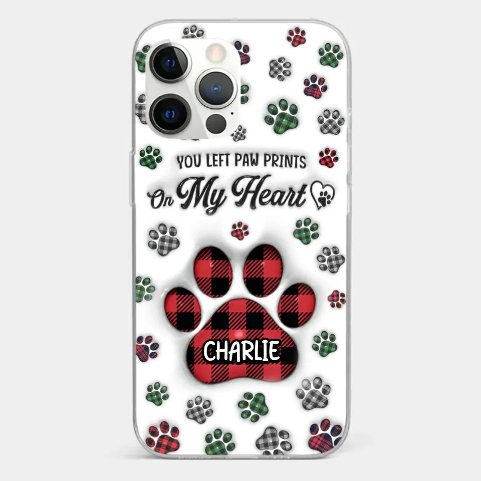 In Loving Memory Of Our Furry Friends - Memorial Personalized Custom 3D Inflated Effect Printed Clear Phone Case - Sympathy Gift, Christmas Gift For Pet Owners, Pet Lovers - Image 15