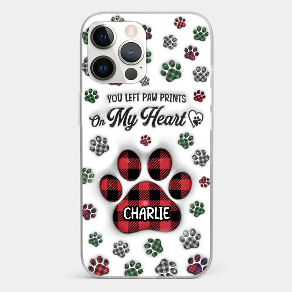 In Loving Memory Of Our Furry Friends - Memorial Personalized Custom 3D Inflated Effect Printed Clear Phone Case - Sympathy Gift, Christmas Gift For Pet Owners, Pet Lovers - Image 16