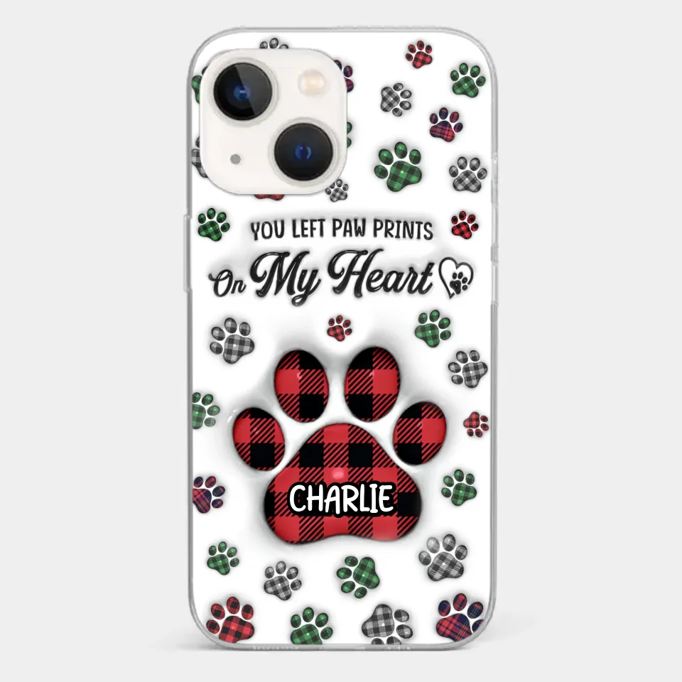In Loving Memory Of Our Furry Friends - Memorial Personalized Custom 3D Inflated Effect Printed Clear Phone Case - Sympathy Gift, Christmas Gift For Pet Owners, Pet Lovers - Image 17