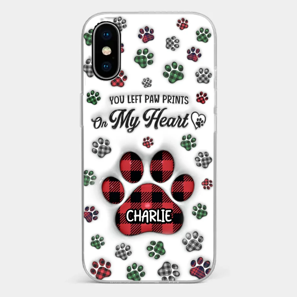 In Loving Memory Of Our Furry Friends - Memorial Personalized Custom 3D Inflated Effect Printed Clear Phone Case - Sympathy Gift, Christmas Gift For Pet Owners, Pet Lovers - Image 26
