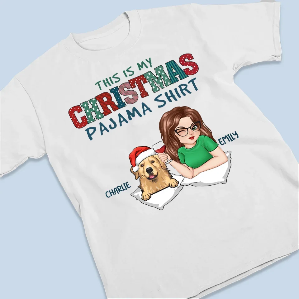 Jingle All The Way With My Furry Friend - Dog & Cat Personalized Custom Unisex T-shirt, Premium T-shirt, Hoodie - Christmas Gift For Pet Owners, Pet Lovers - Image 3