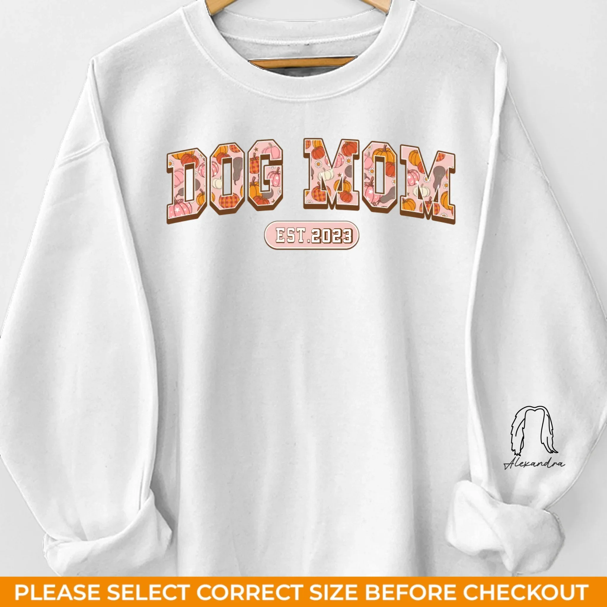 Just A Girl And Her Fur Baby, Taking On The World Paw By Paw - Dog & Cat Personalized Custom Unisex Sweatshirt With Design On Sleeve - Gift For Pet Owners, Pet Lovers - Image 2
