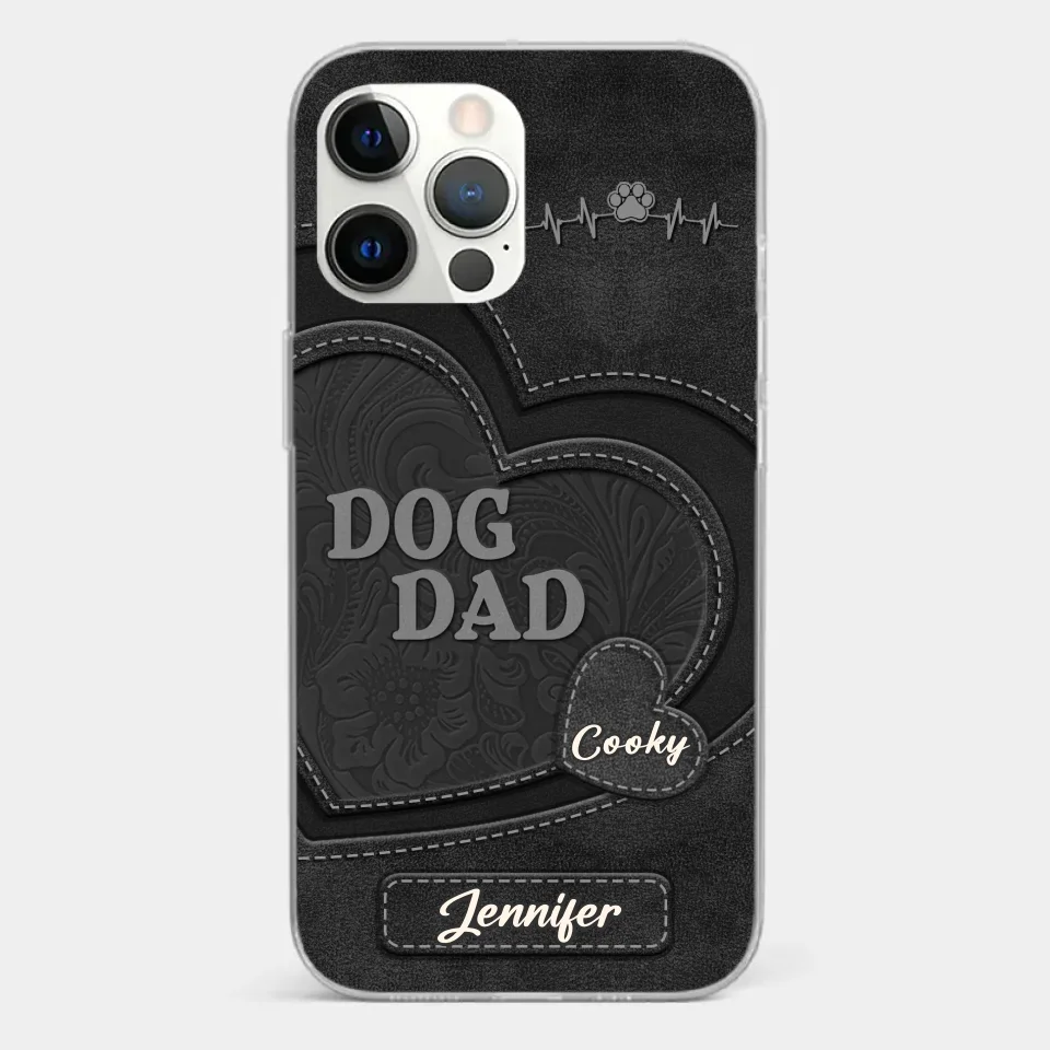 Keep You Forever In My Heart - Dog & Cat Personalized Custom Clear Phone Case - Gift For Pet Owners, Pet Lovers - Image 11